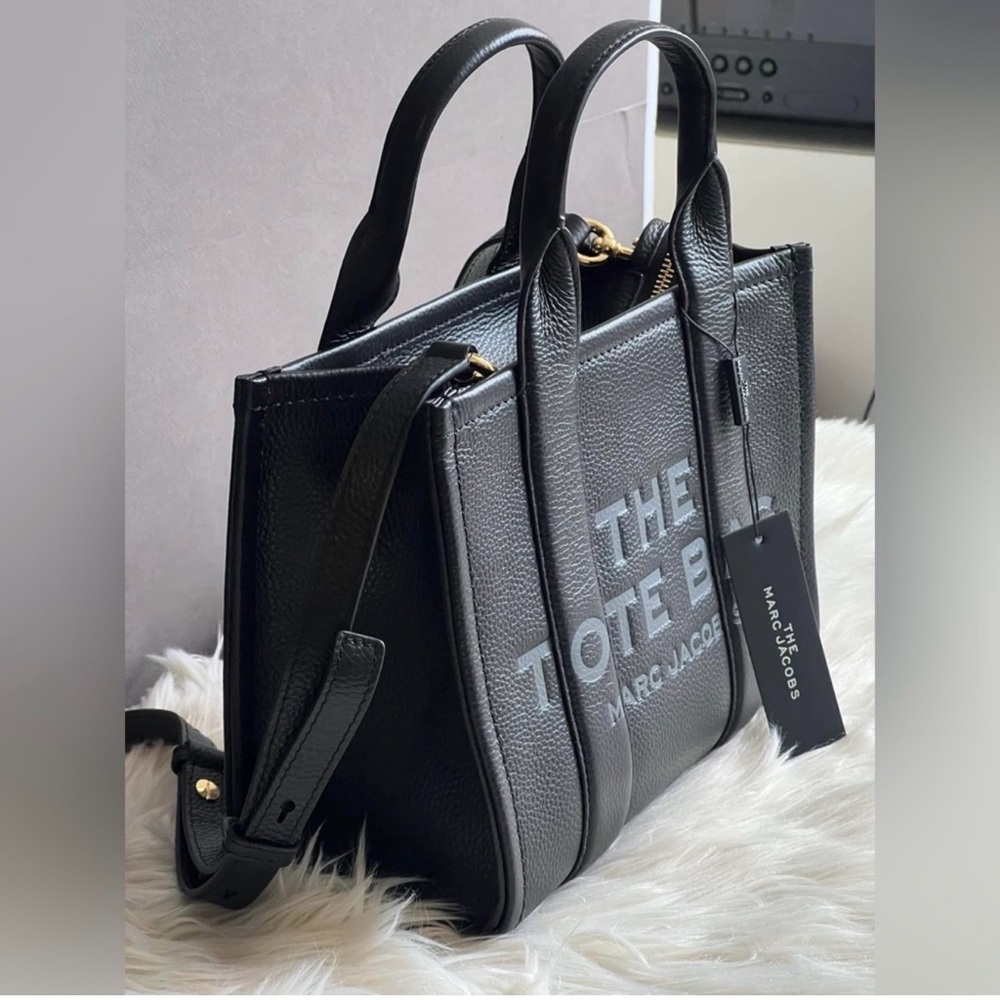 🌟3 X Host Pick🌟Marc Jacobs The Leather Small Tote Bag - Picture 13 of 14
